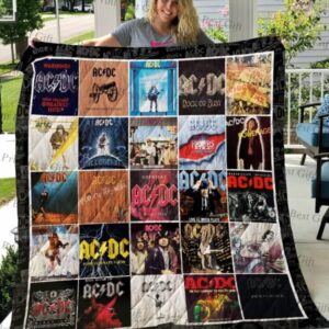 Ac Dc Quilt Blanket  Limited Quilt Blanket